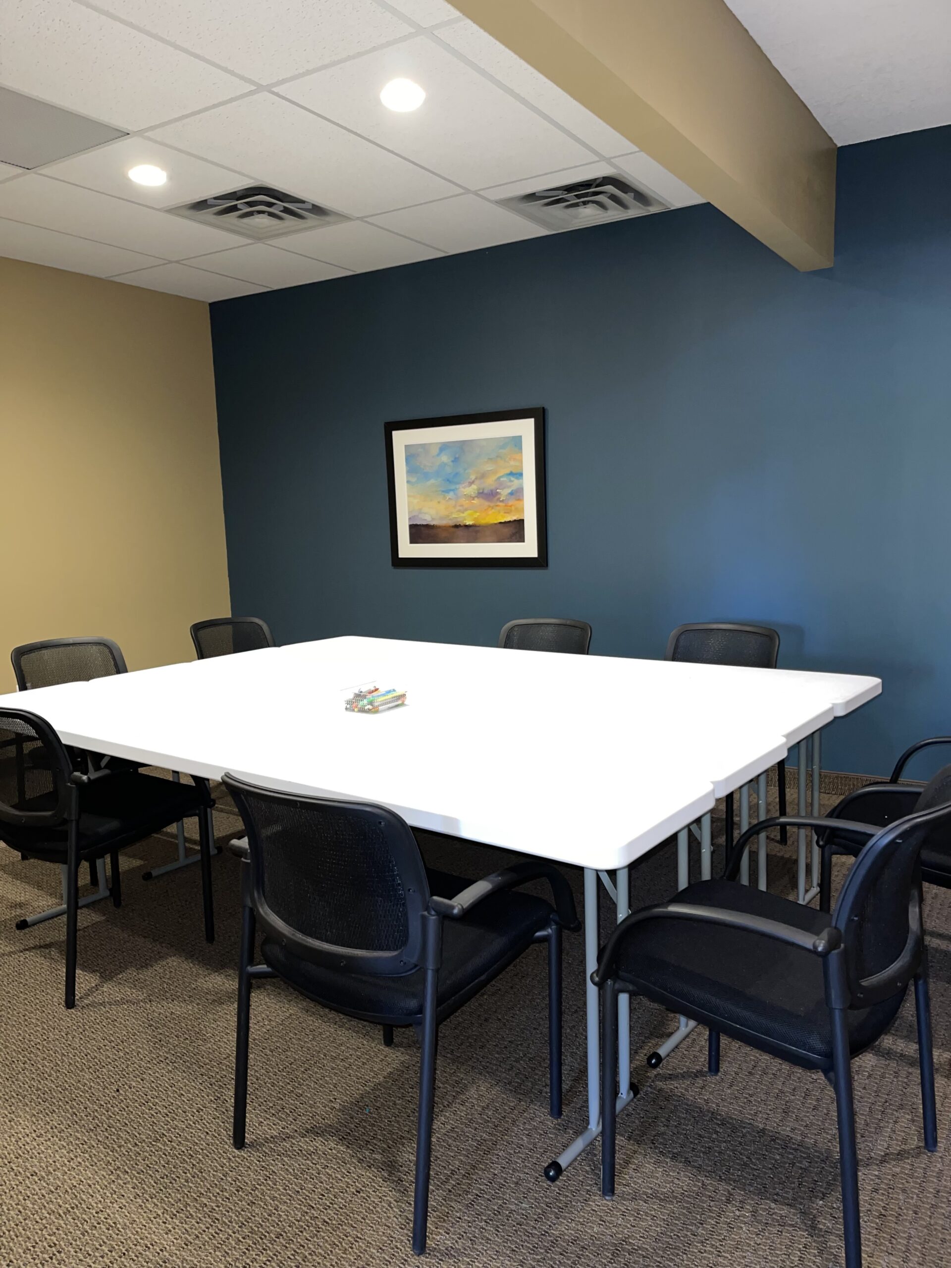 Conference room in Minnesota at Secure Base Counseling Center